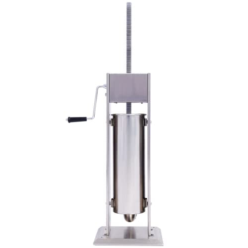 Stainless Steel Vertical Sausage Stuffer 15LB C1571