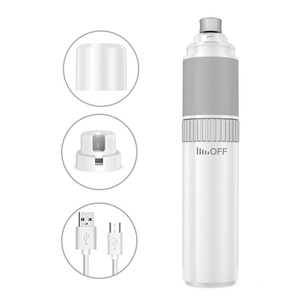 Electric PET Nail Grinder and Clipper White B1961