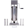 Stainless Steel Vertical Sausage Stuffer 15LB C1571