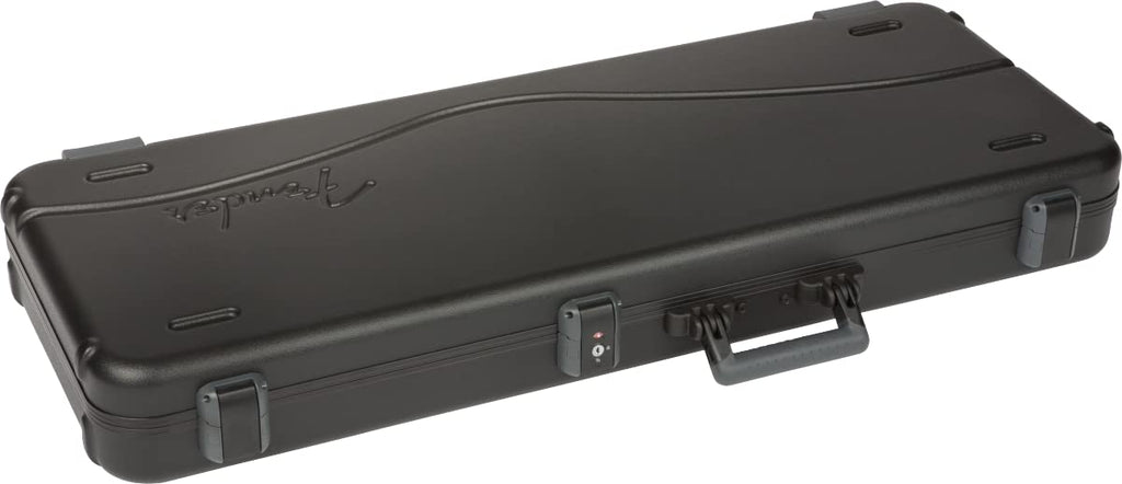 Black Molded Electric Guitar Case with TSA Lock A47297