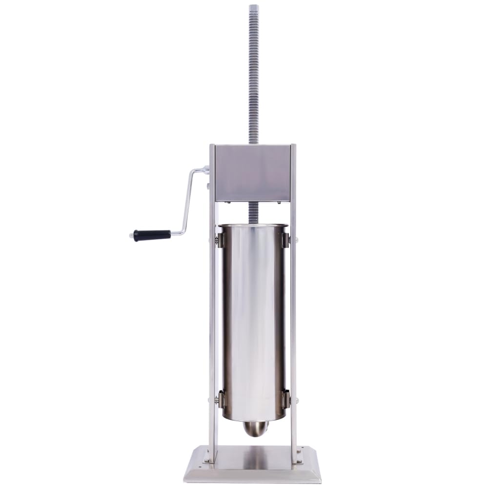 Stainless Steel Vertical Sausage Stuffer with 4 Stuffing Tubes R786704