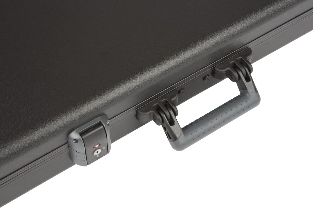 Black Molded Electric Guitar Case with TSA Lock A47297