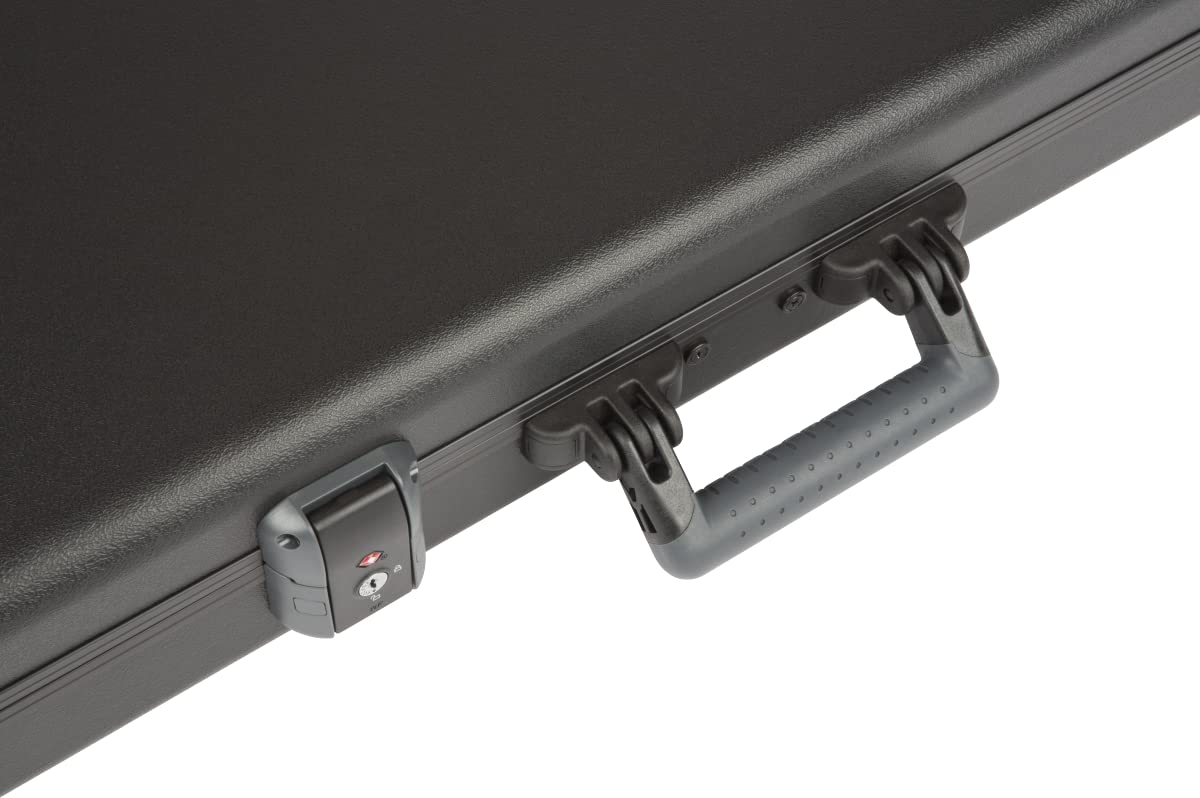 Black Molded Electric Guitar Case with TSA Lock A47297