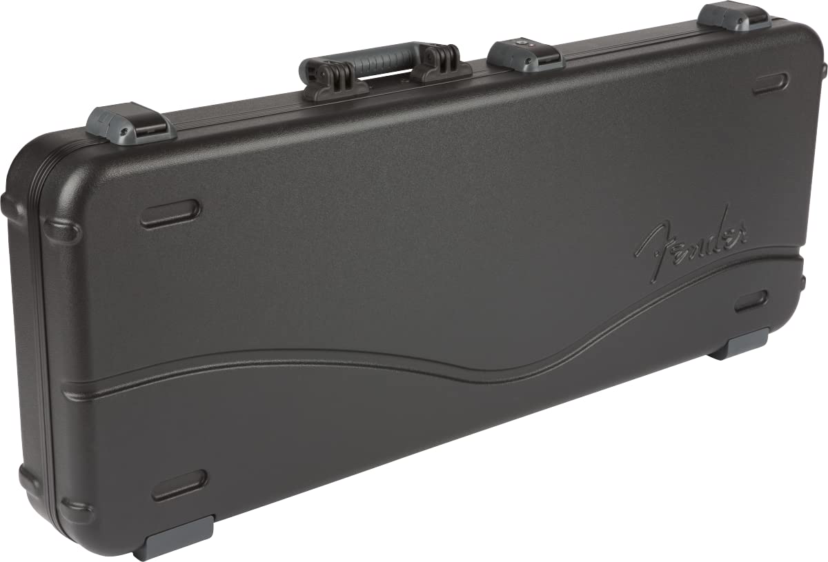 Black Molded Electric Guitar Case with TSA Lock A47297