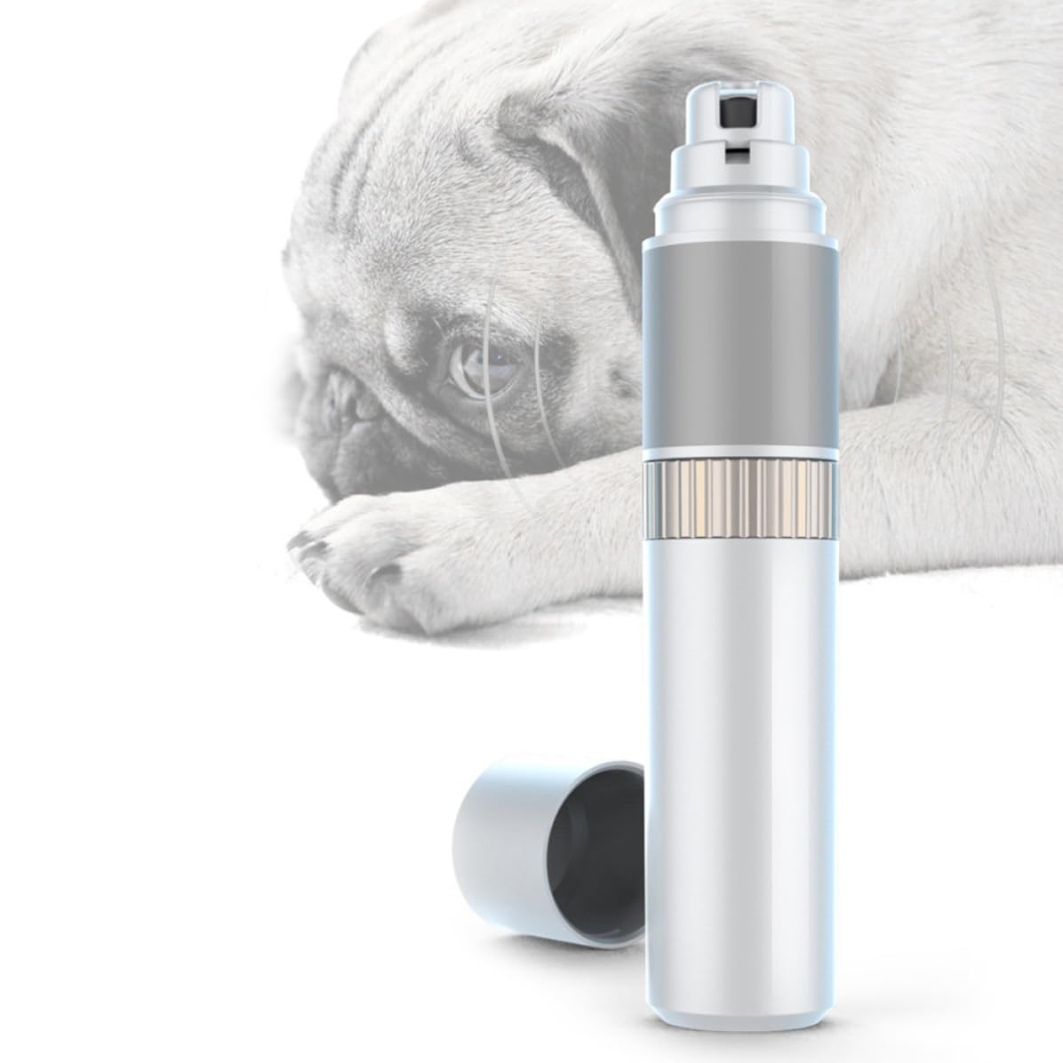 Electric PET Nail Grinder and Clipper White B1961