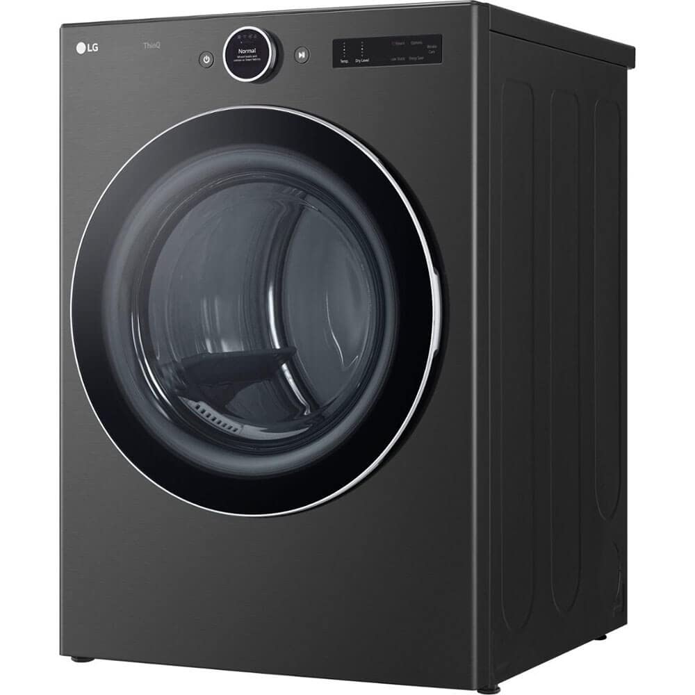 7.4 cu. ft. Vented Stackable Electric Dryer in Black Steel Y40448