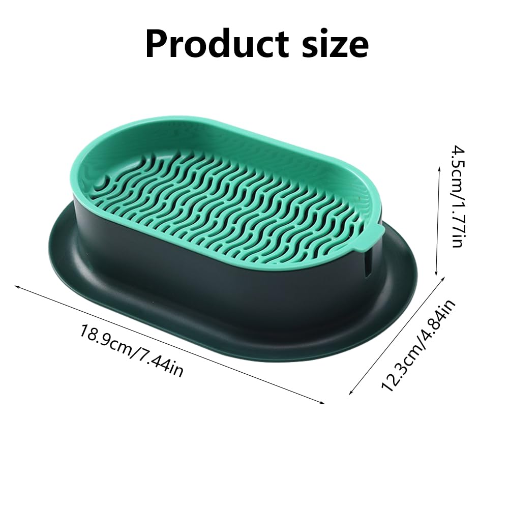 Cat Grass Planter Box, 3 Pcs Plastic Growing Trays Q42778