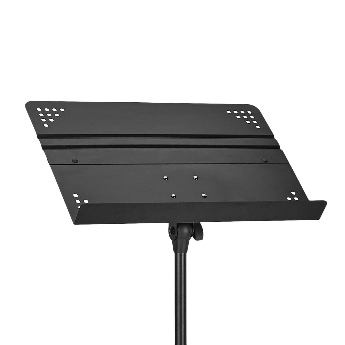 Adjustable Folding Sheet Music Stand, 31" to 55" Height, Black I782644