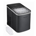 Portable 26 lb per Day Bullet Ice Maker Machine Black Stainless Steel B865146