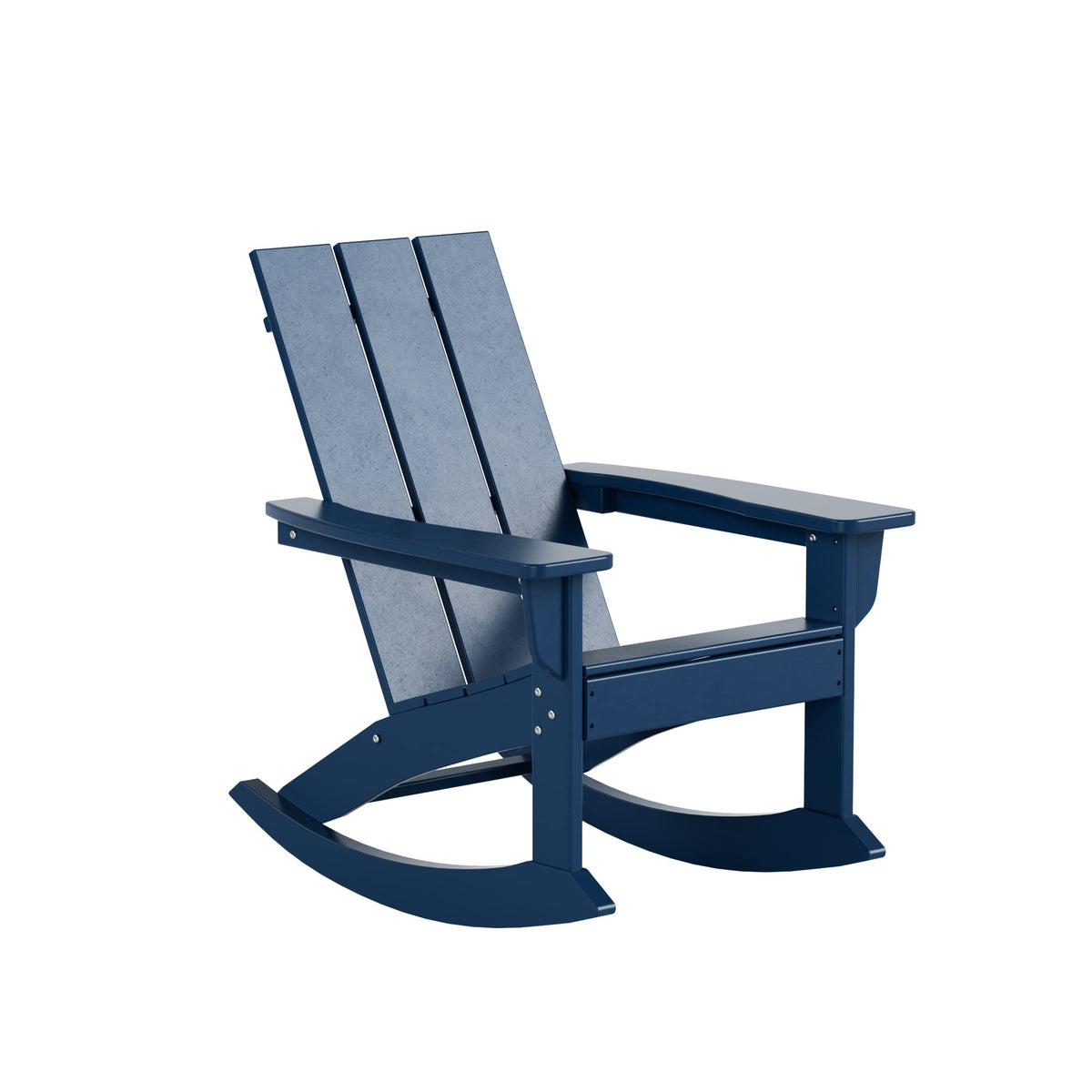 Navy Blue Poly Adirondack Chair Set of 2 T2840