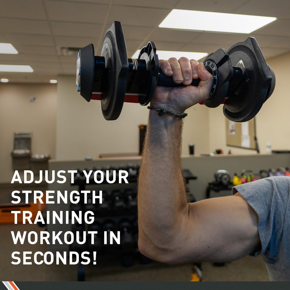 40 Pound Adjustable Dumbbells L135