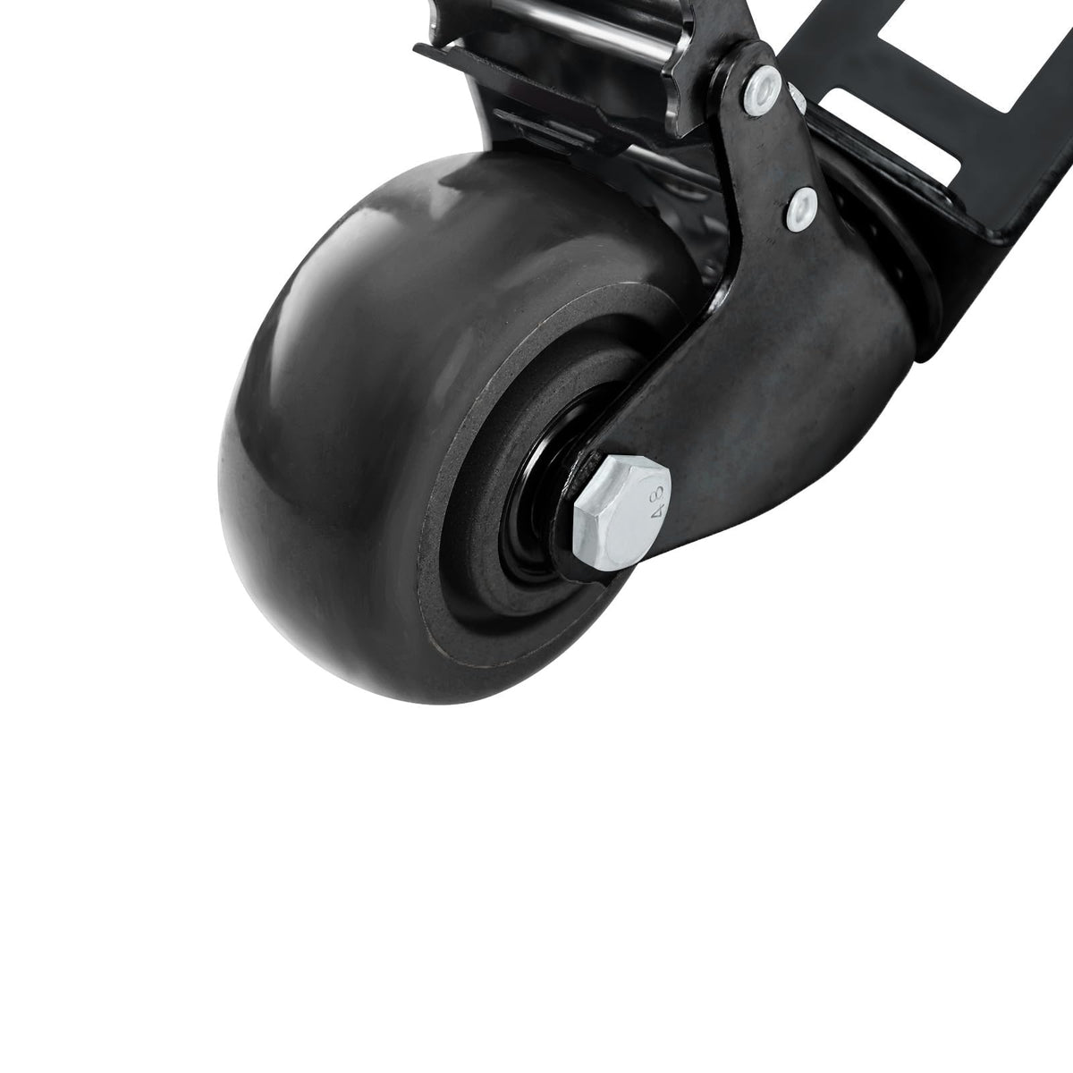 3" Heavy Duty Locking Caster Wheels 4PCS Black E892634