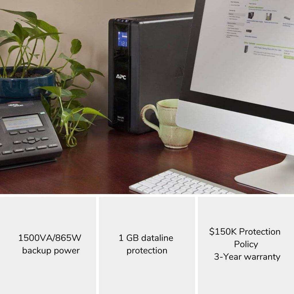 1500VA/900W UPS Battery Backup B2662