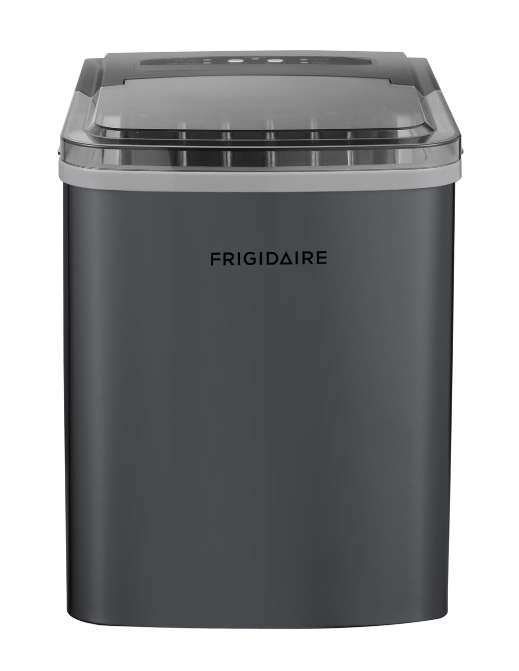 Portable 26 lb per Day Bullet Ice Maker Machine Black Stainless Steel B865146