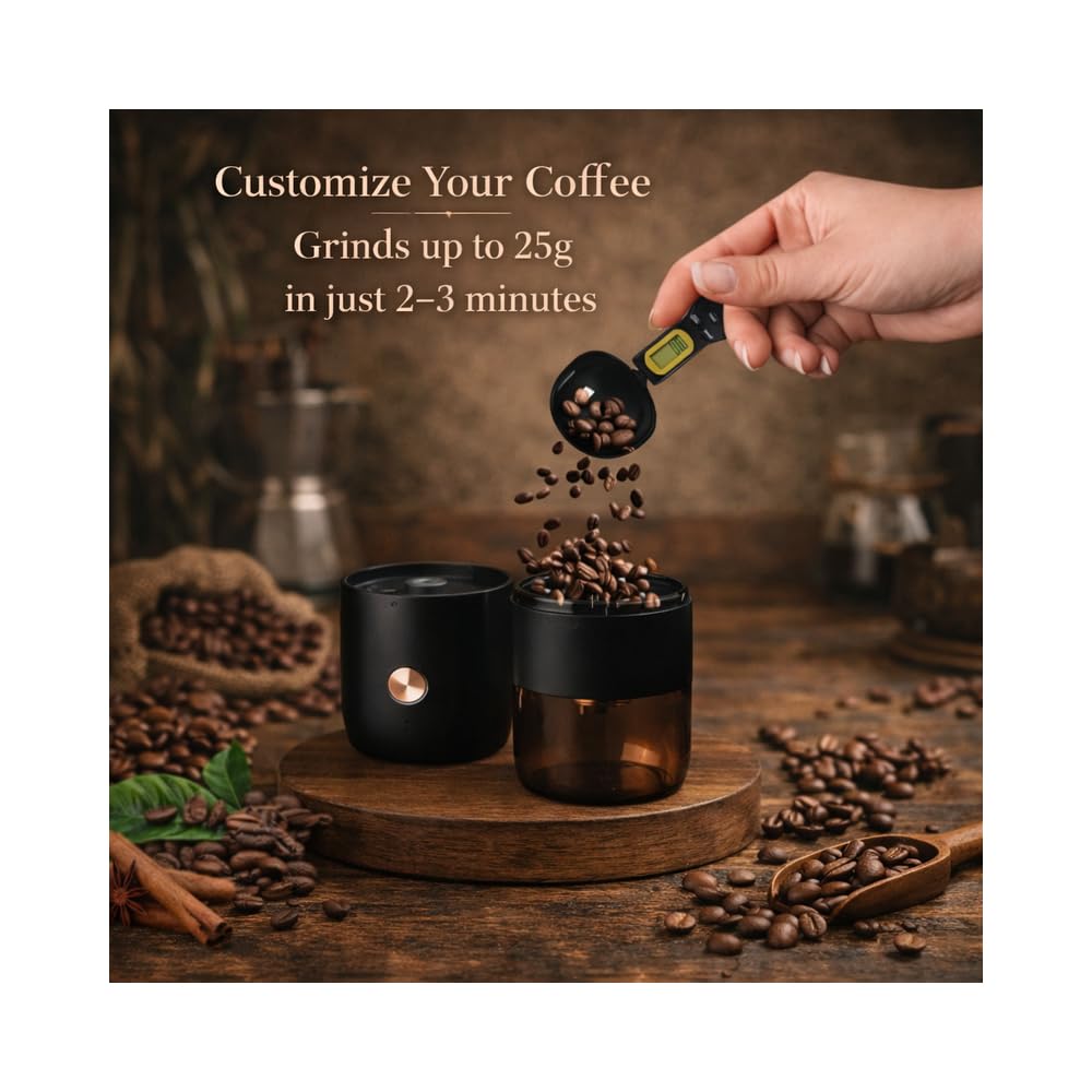 Electric Burr Coffee Grinder with 40 Grind Settings D4884