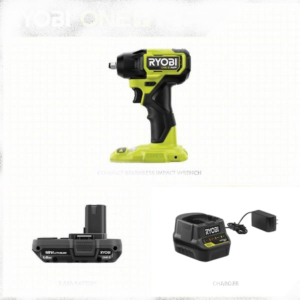 18V Brushless Cordless Compact 3/8 in. Impact Wrench Kit with Battery and Charger T621