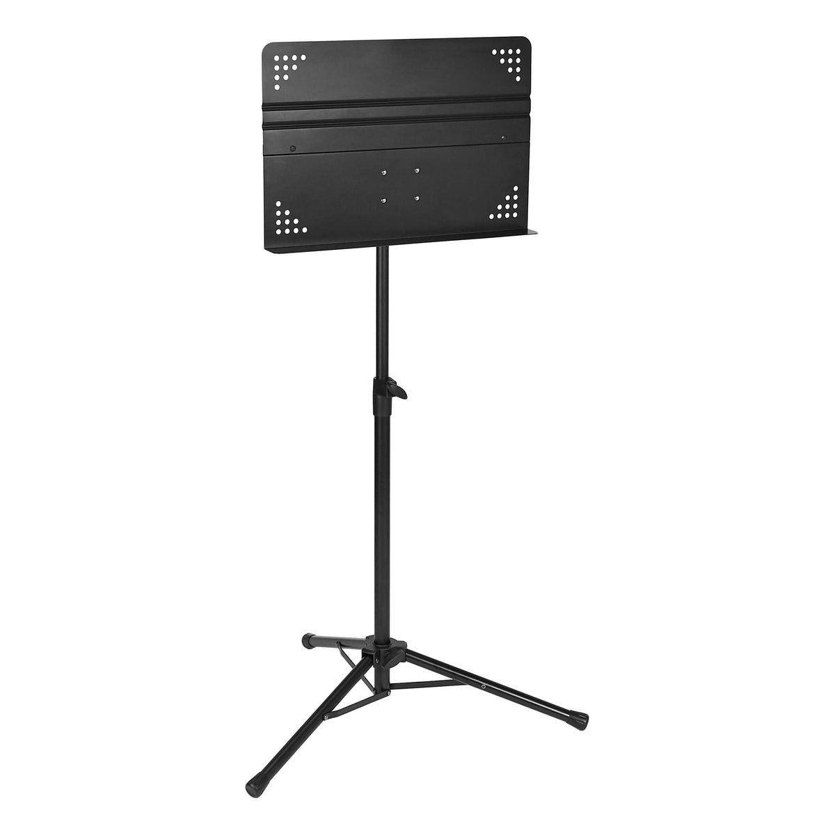 Adjustable Folding Sheet Music Stand, 31" to 55" Height, Black I782644