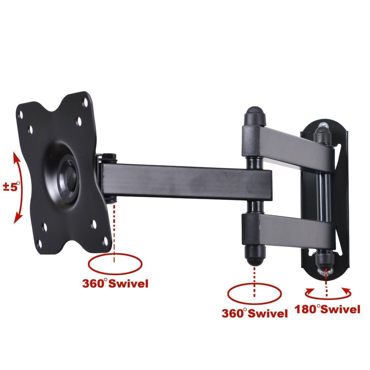 Articulating Swivel Tilt TV Wall Mount Bracket M9306