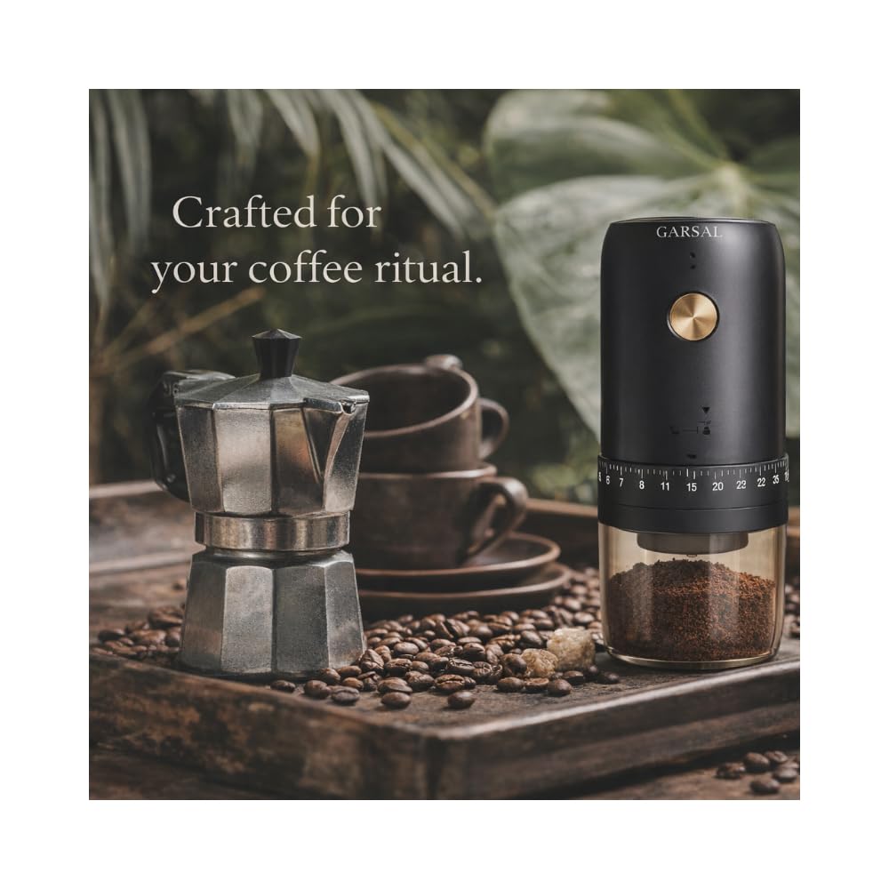Electric Burr Coffee Grinder with 40 Grind Settings D4884