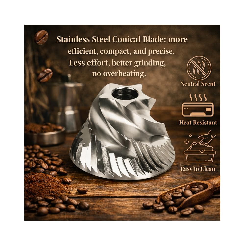 Electric Burr Coffee Grinder with 40 Grind Settings D4884