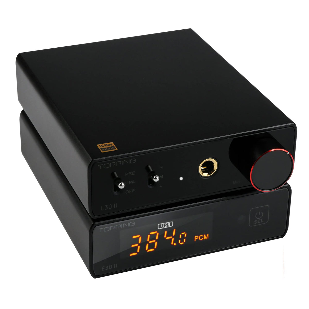 Topping E30 II DAC Preamp Audio Decoder + Topping L30II NFCA Linear Headphone Amp I464029