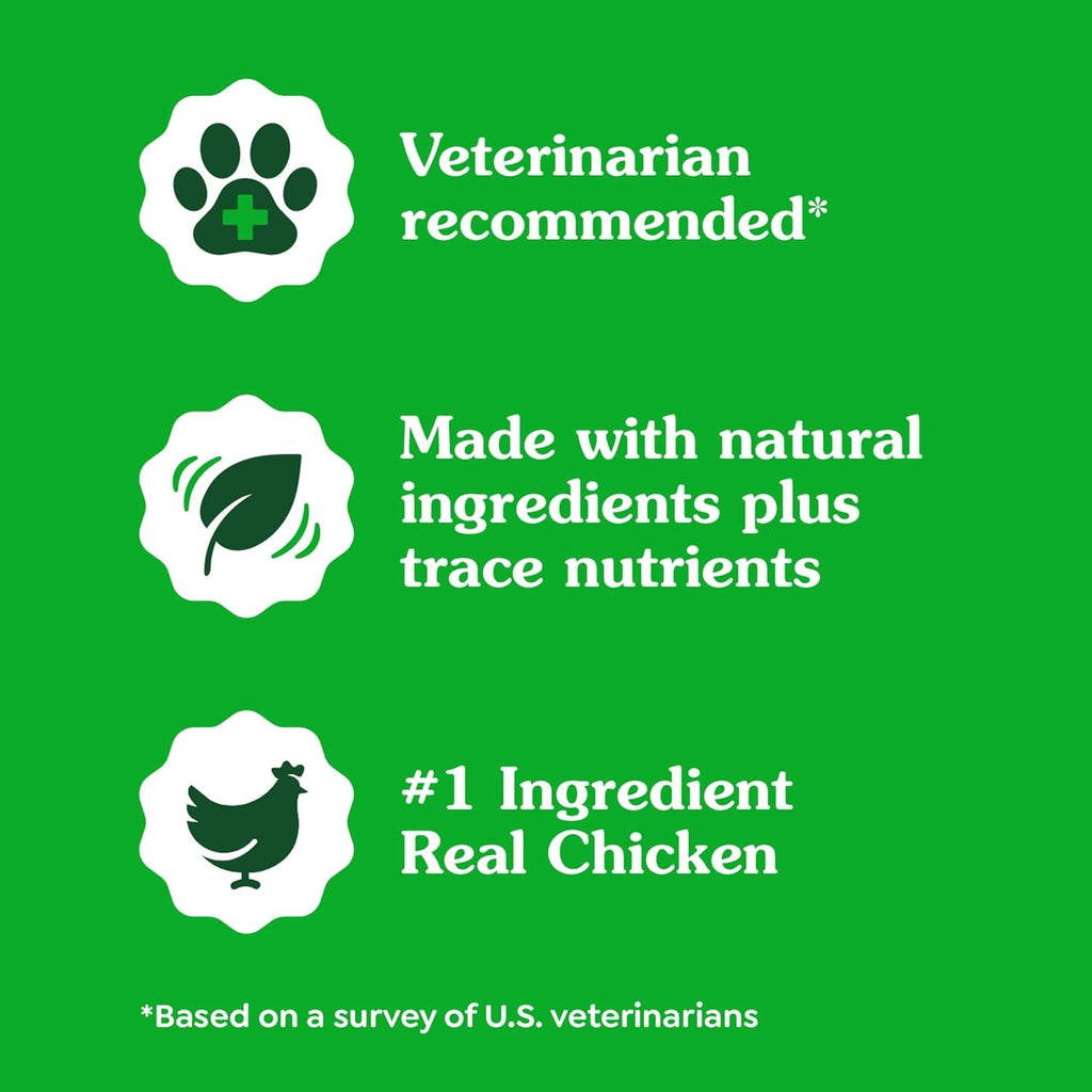 Chicken Flavor Capsule Treats for Dogs 15.8-Ounce 3 Pack V4014
