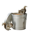 6-Gallon Galvanized Steel Storage Can with Lid K63300