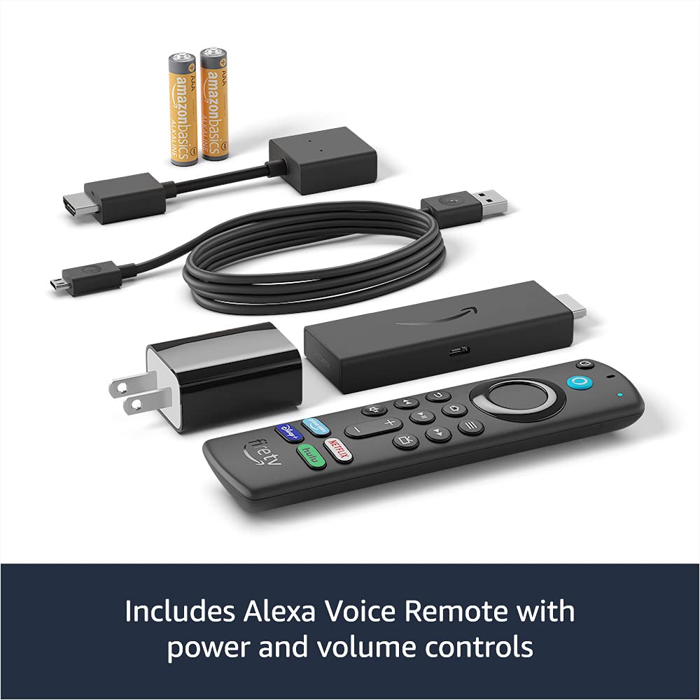 Fire TV Stick 4K Streaming Device with Alexa Voice Remote U51017