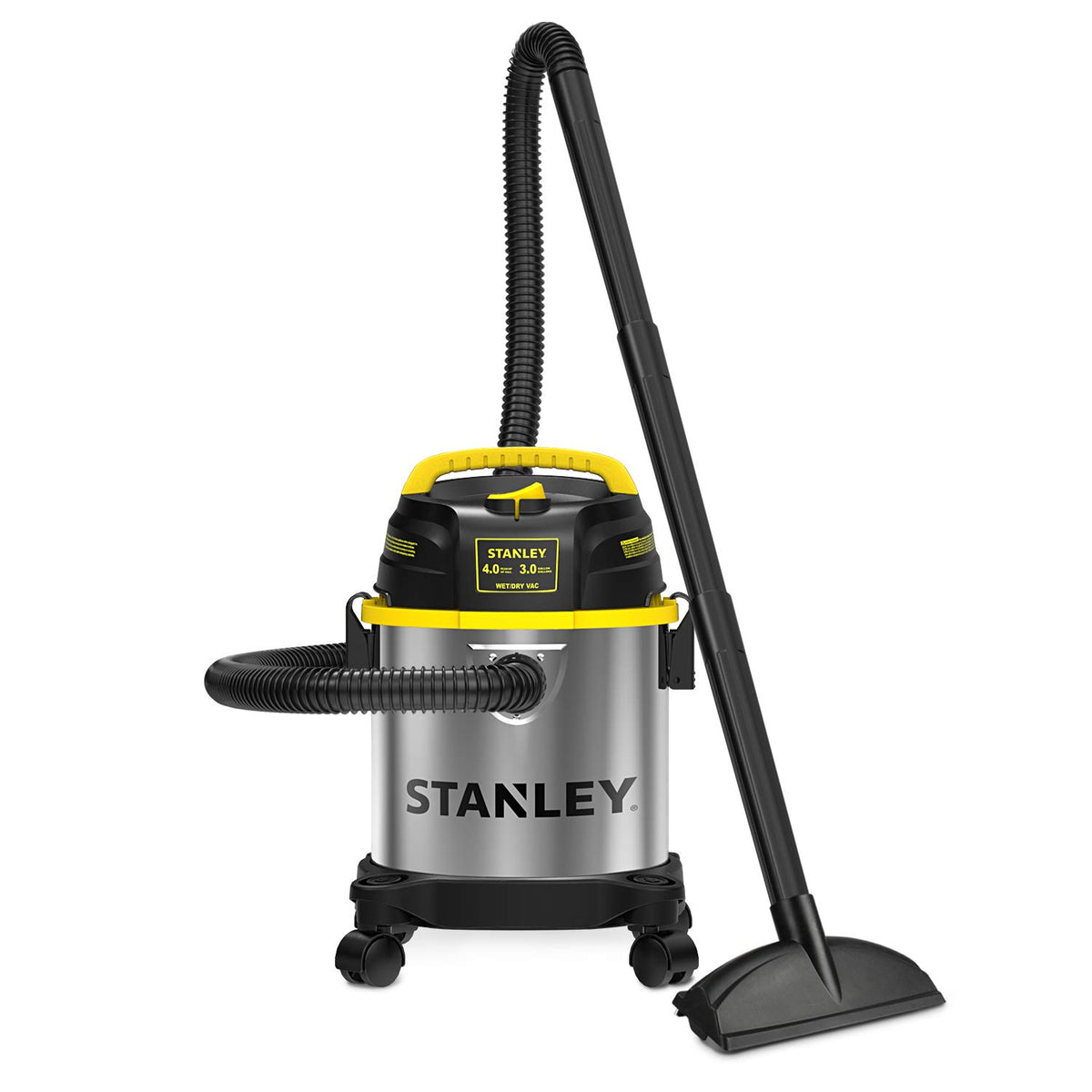 3 Gallon Stainless Steel Wet Dry Shop Vacuum G8102