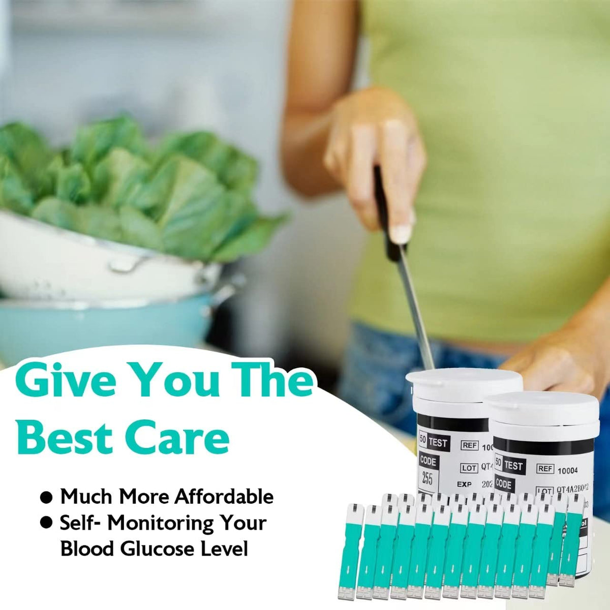 Blood Glucose Test Strips 100 Count I368