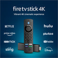 Fire TV Stick 4K Streaming Device with Alexa Voice Remote U51017