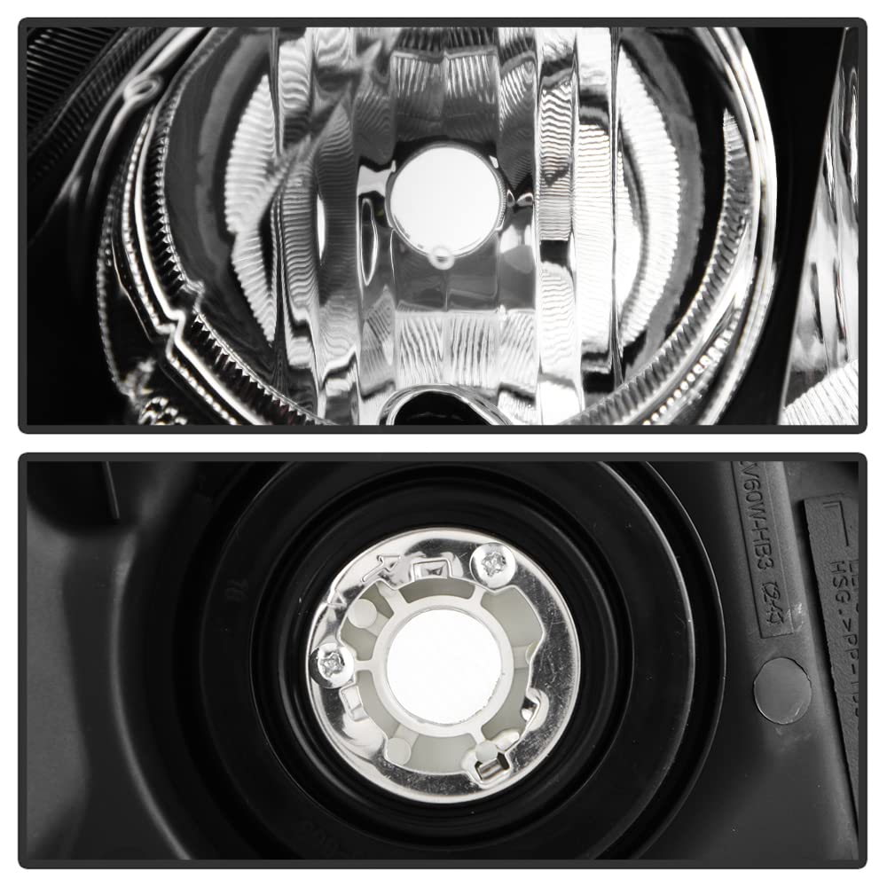 Black Factory Style Headlights Headlamps Left+Right L96477