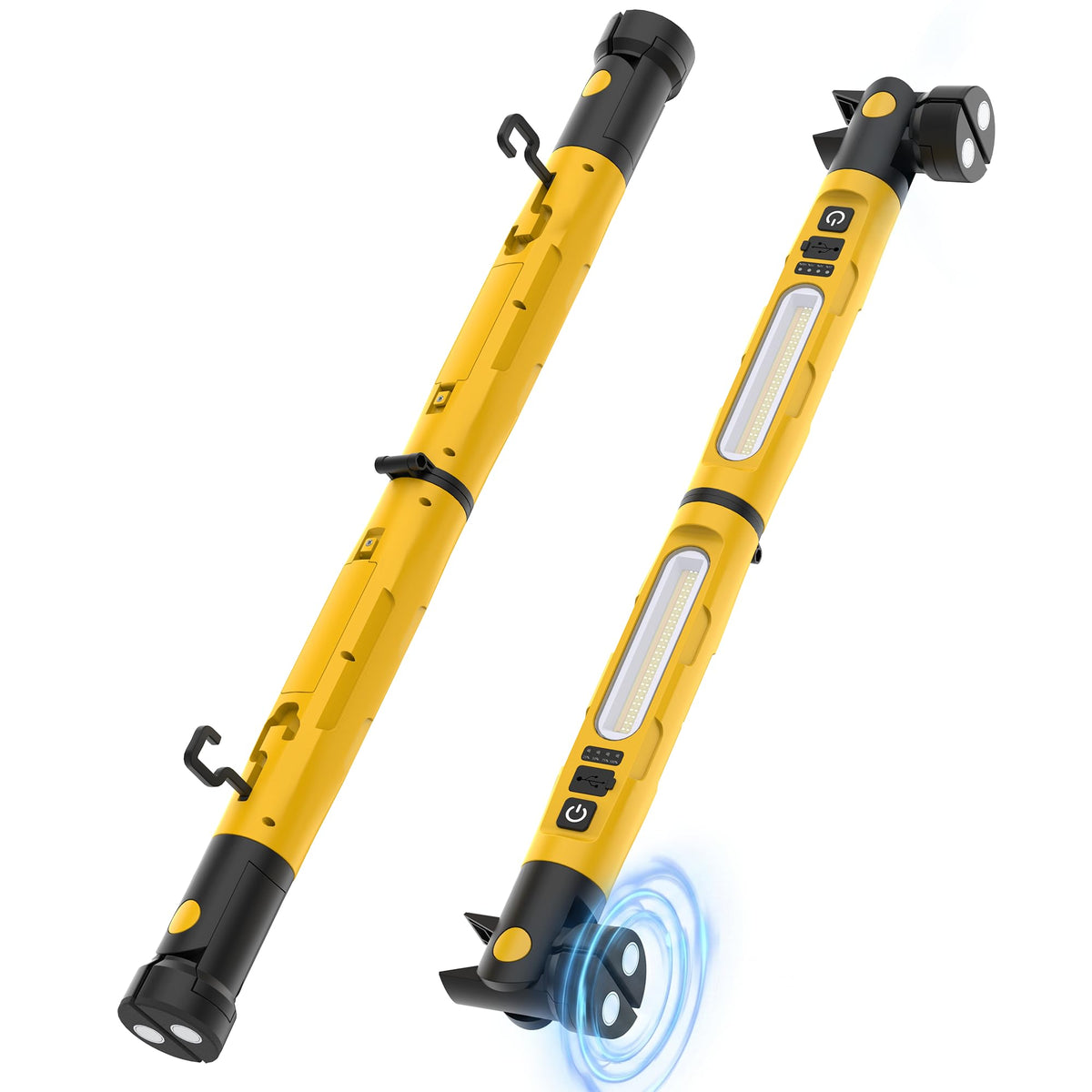 Magnetic Rechargeable LED Work Light with Detachable Dual Light Bars X407538