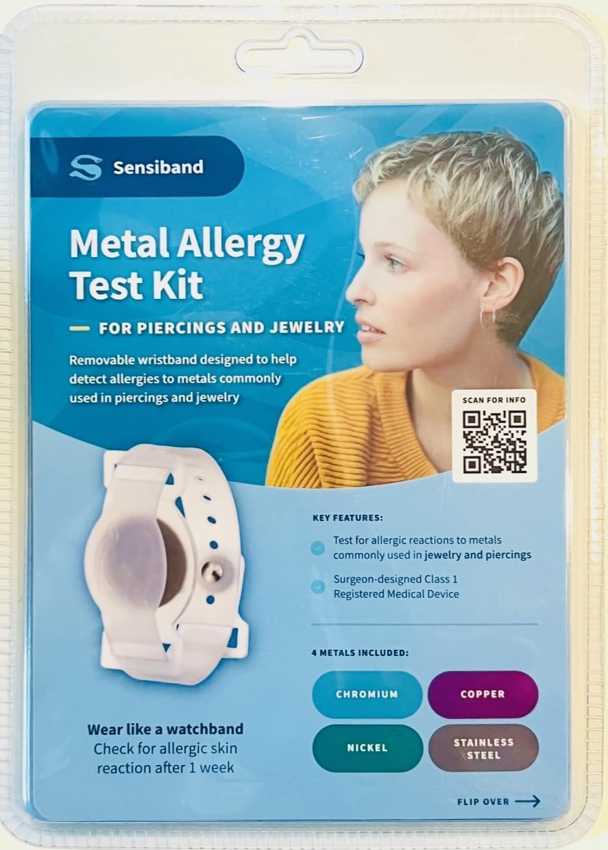 Metal Allergy Test Band for Piercings and Jewelry Q382531