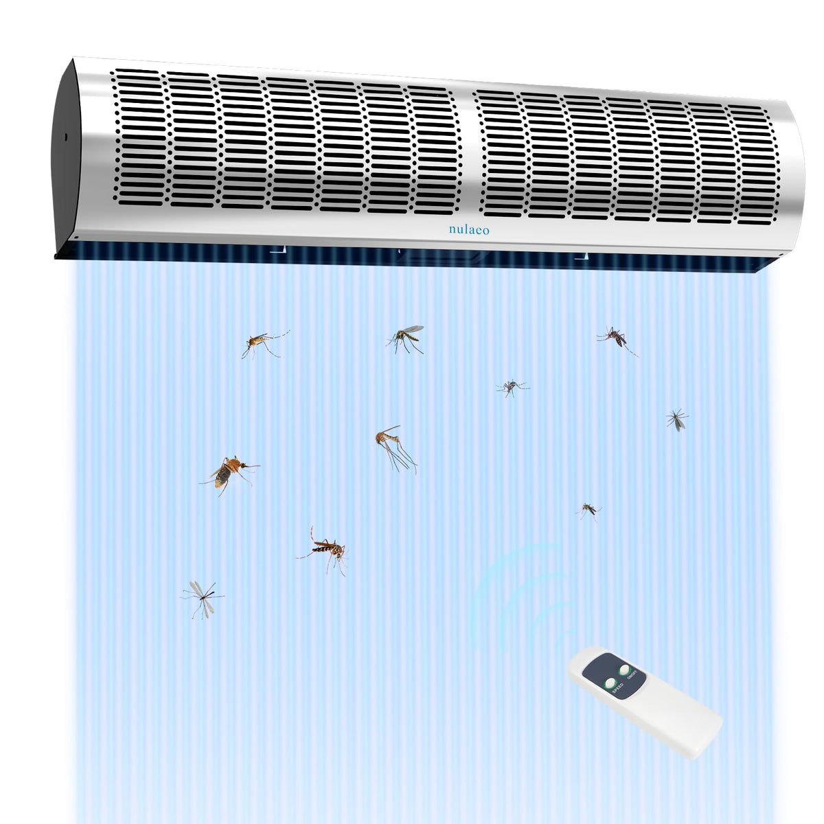 36'' Stainless Steel Wall-Mounted 2-Speed Air Curtain L965
