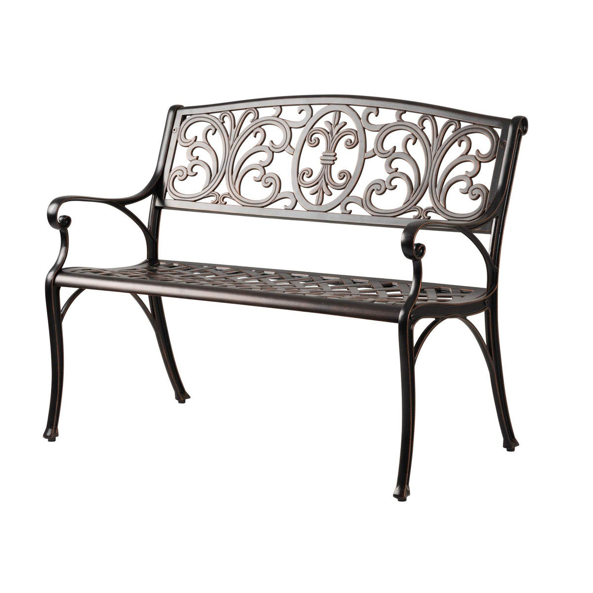 Cast Aluminum Bench B532