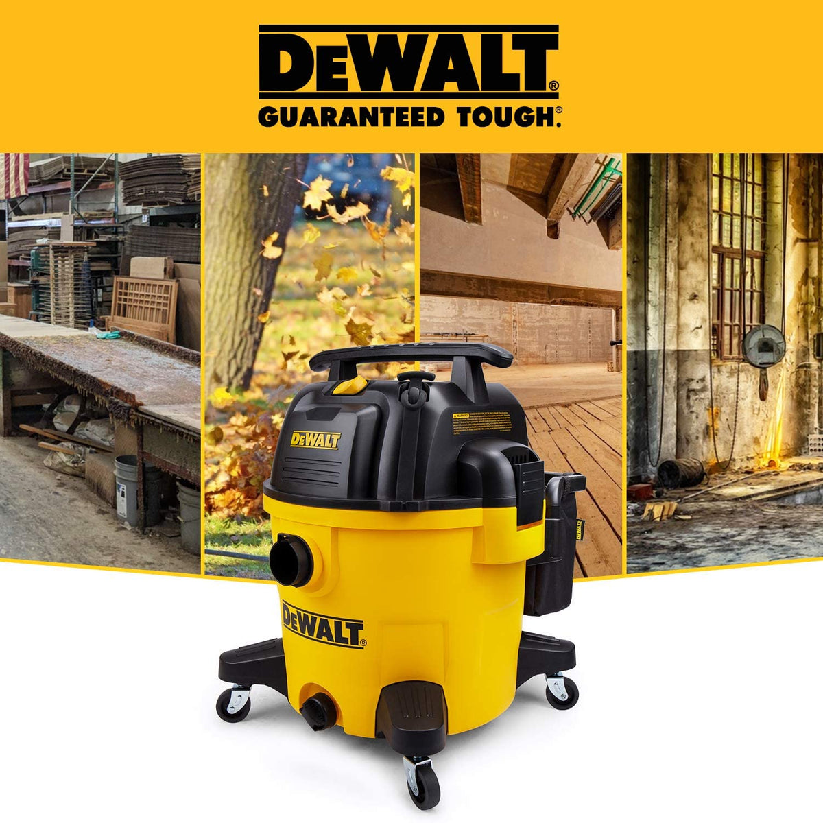 10 Gallon Wet Dry Shop Vacuum with Attachments I855561