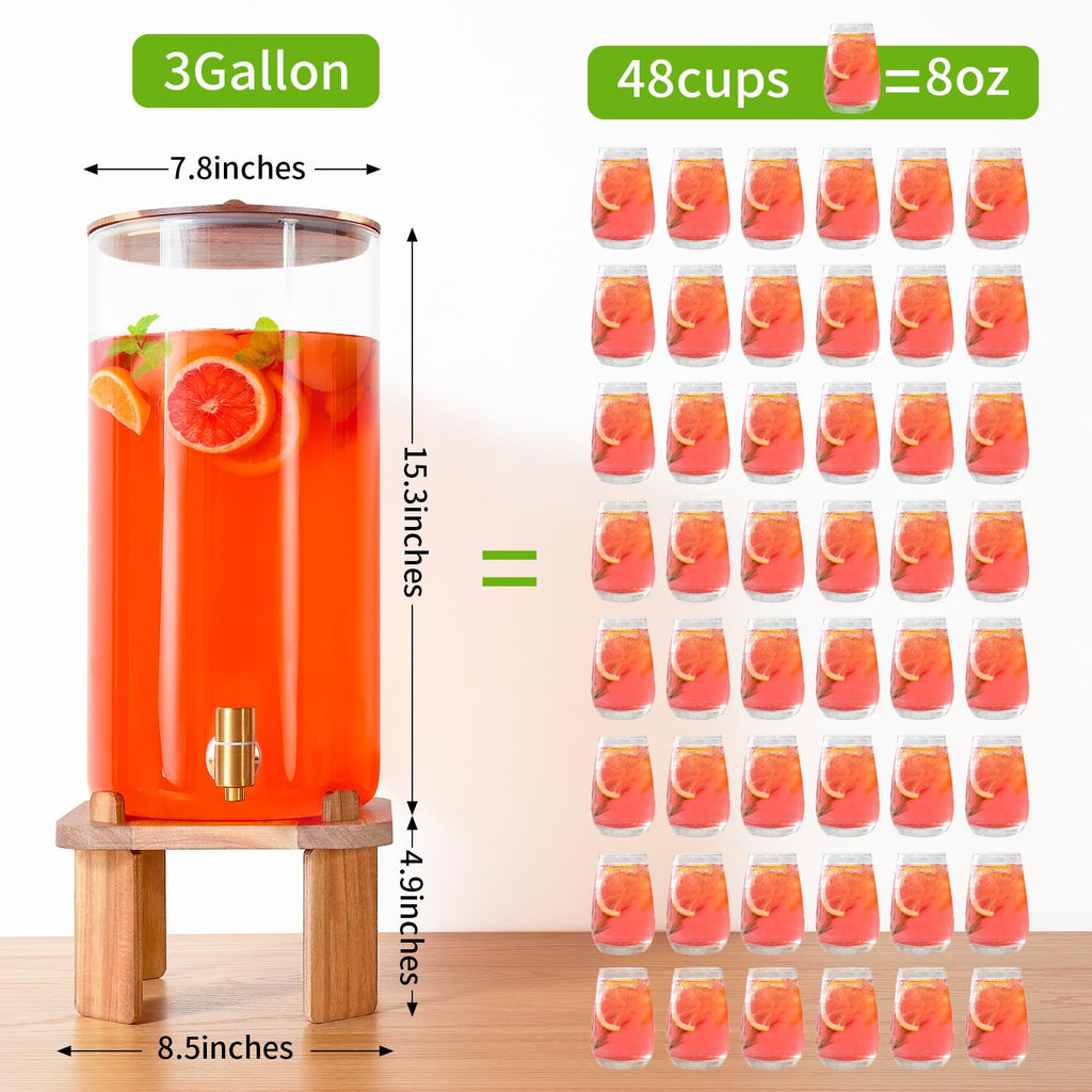 3 Gallon Drink Dispenser with Stand I29517