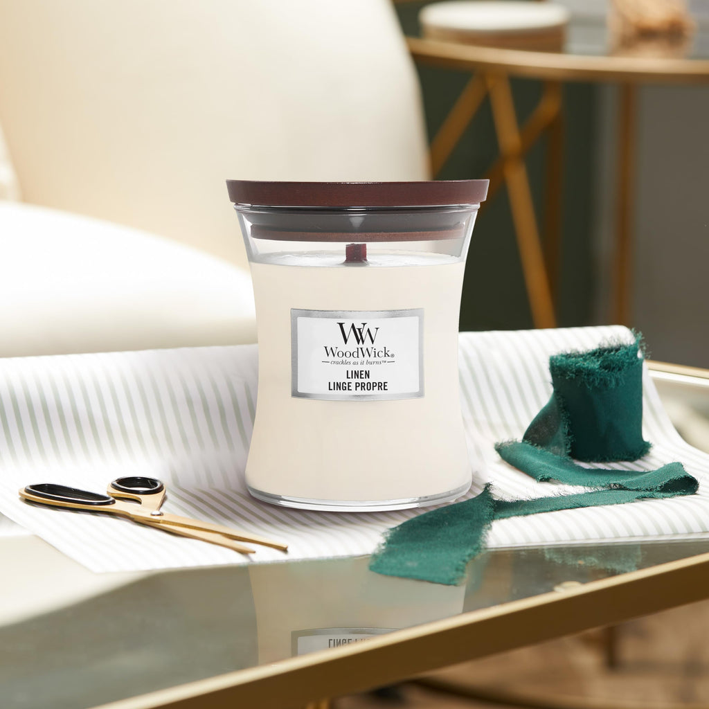 Scented Trilogy Candle with Crackling Wick B86044