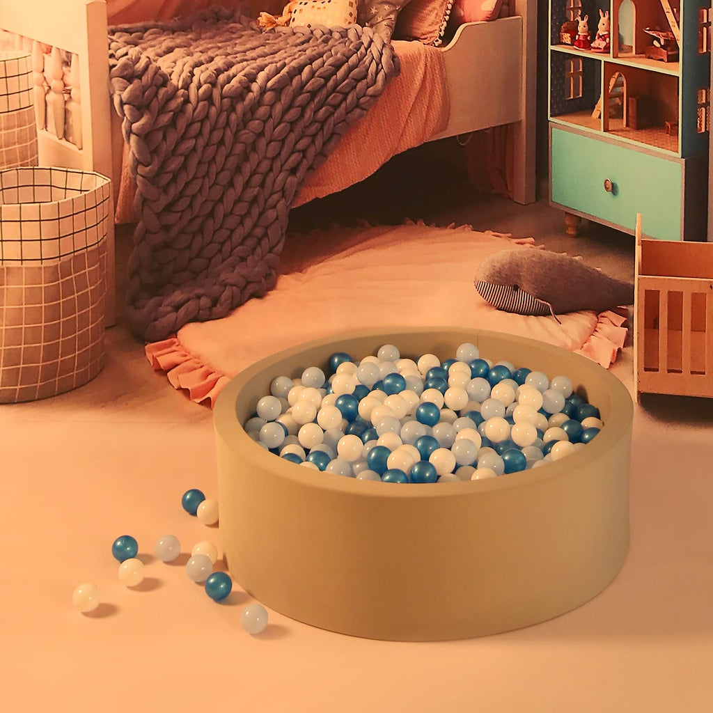 Crush Proof Non-Toxic Plastic Balls 170pcs 2.2inchs Q9840