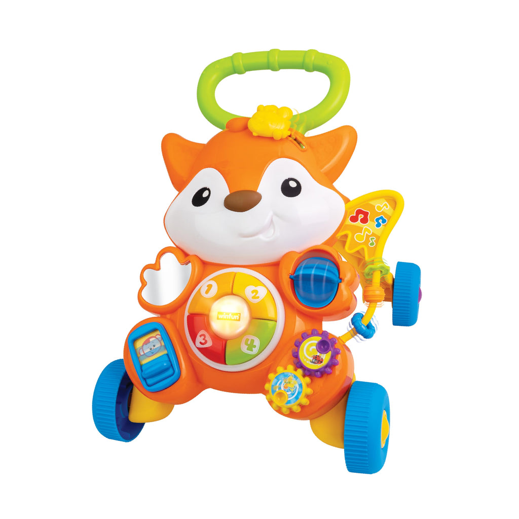 2-in-1 Baby Push Walker & Ride-On with Shape Sorter K69254
