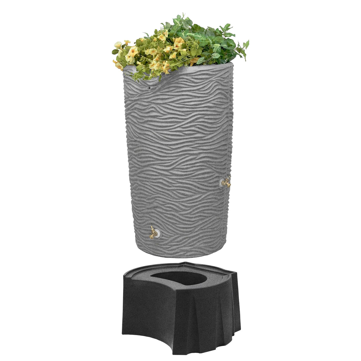 65-Gallon Rain Barrel Planter & Stand L454