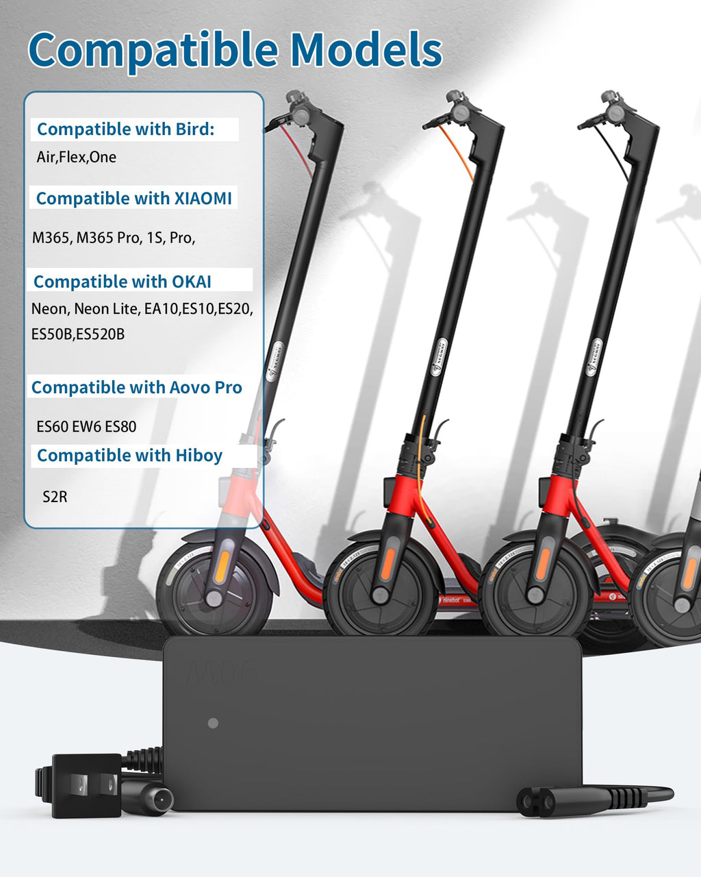 42V 1.7A Electric Scooter Charger K821