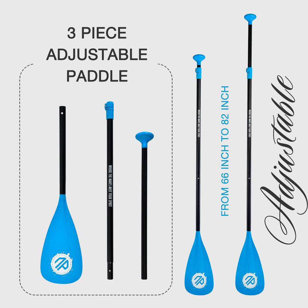 Adjustable Lightweight Aluminum Alloy Fiberglass Paddle Q68208