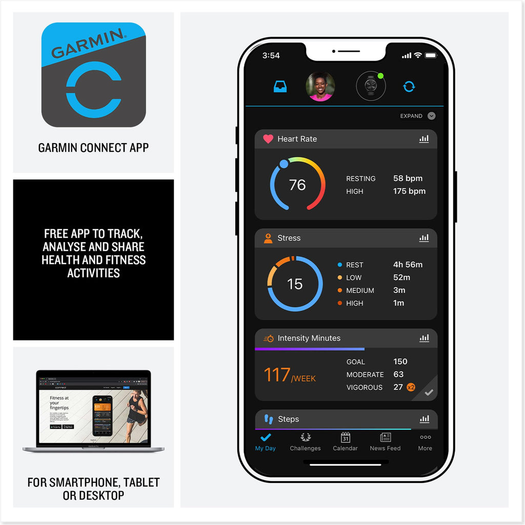 Navy 42mm GPS Smartwatch I8564
