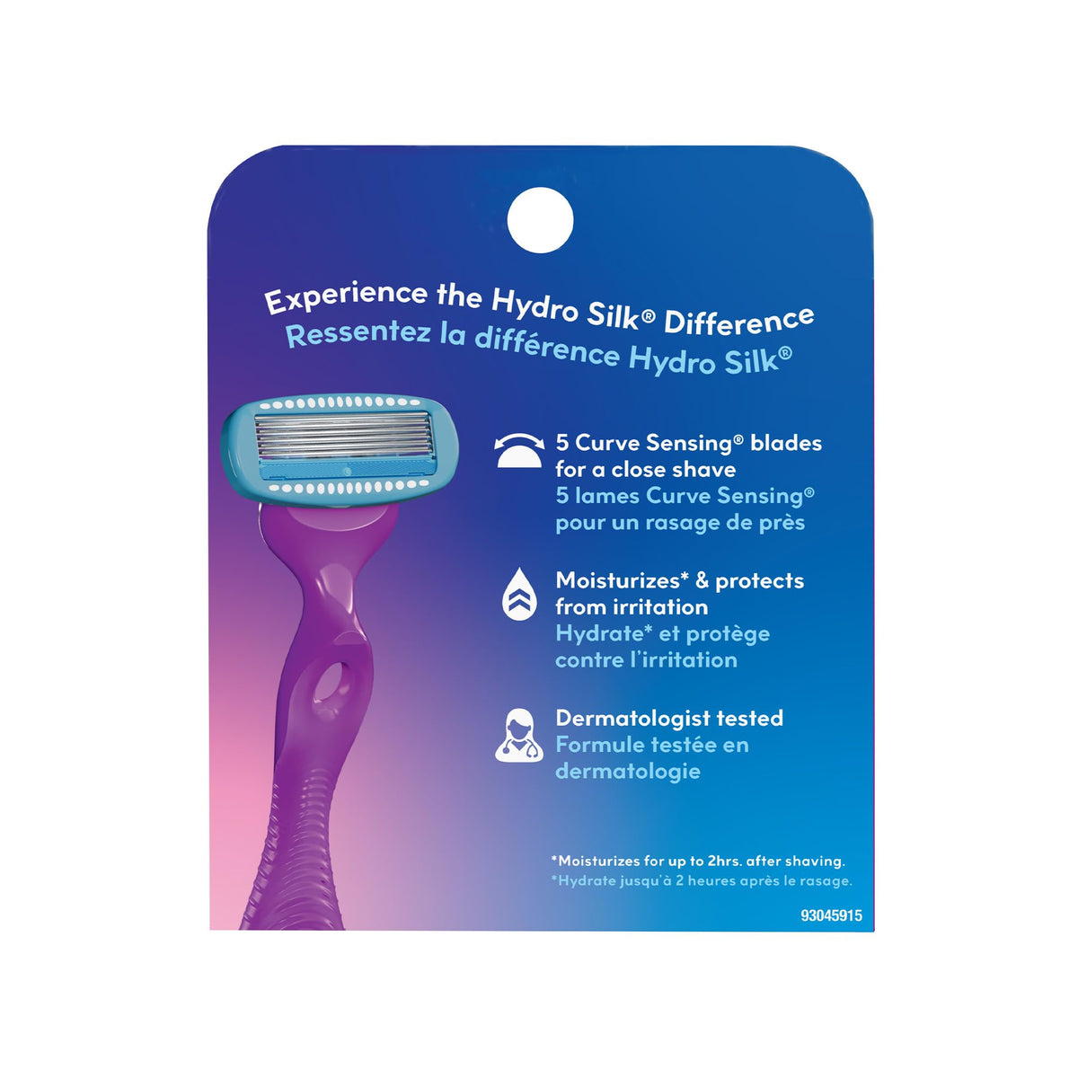 5-Blade Moisturizing Razor Refills, 6 Count I3559