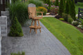 Cedar Adirondack Swivel Bar Chair with Arms O515684