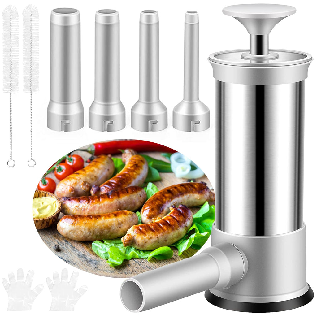 Vertical Stainless Steel Sausage Stuffer 2.2LBS Q579