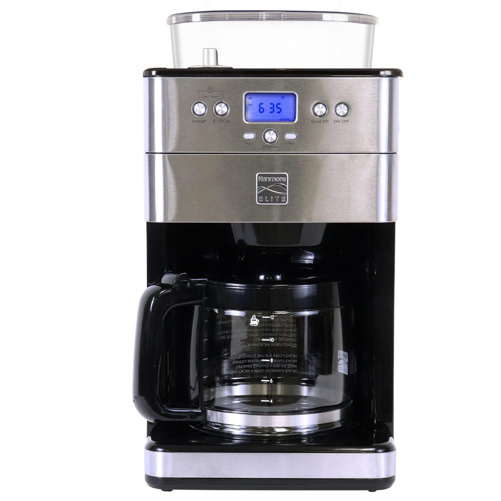 Grind and Brew 12 Cup Programmable Coffee Maker with Burr Grinder C160
