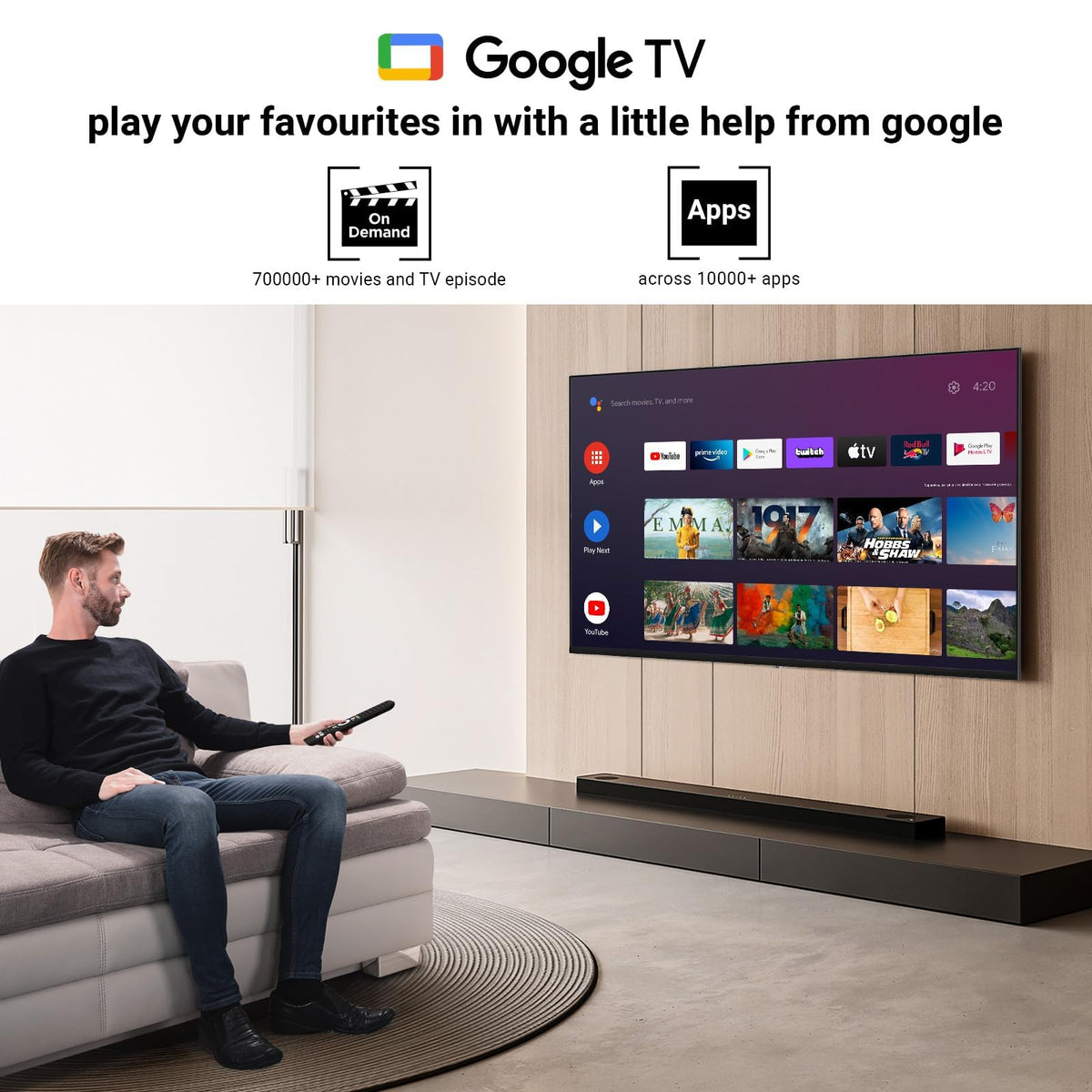 32 Inch 720P HD Smart LED TV G1047